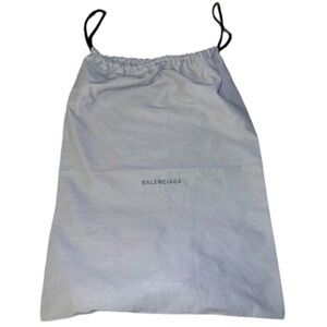 Authentic Balenciaga Grey Drawstring Dust Bag
